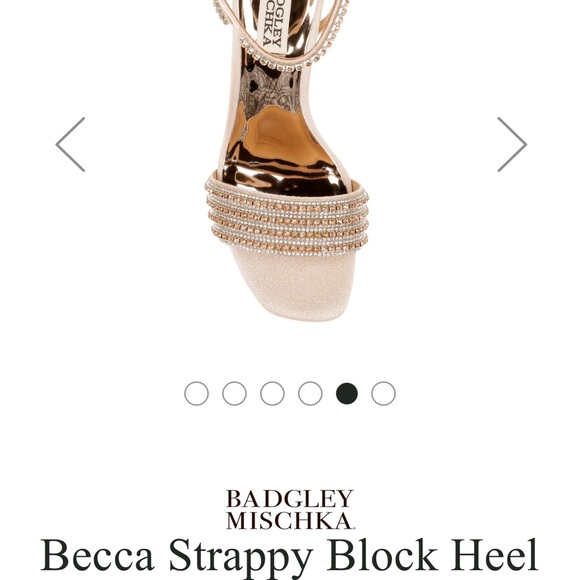 Badgley Mischka Strappy Sandals - Picture 5 of 9